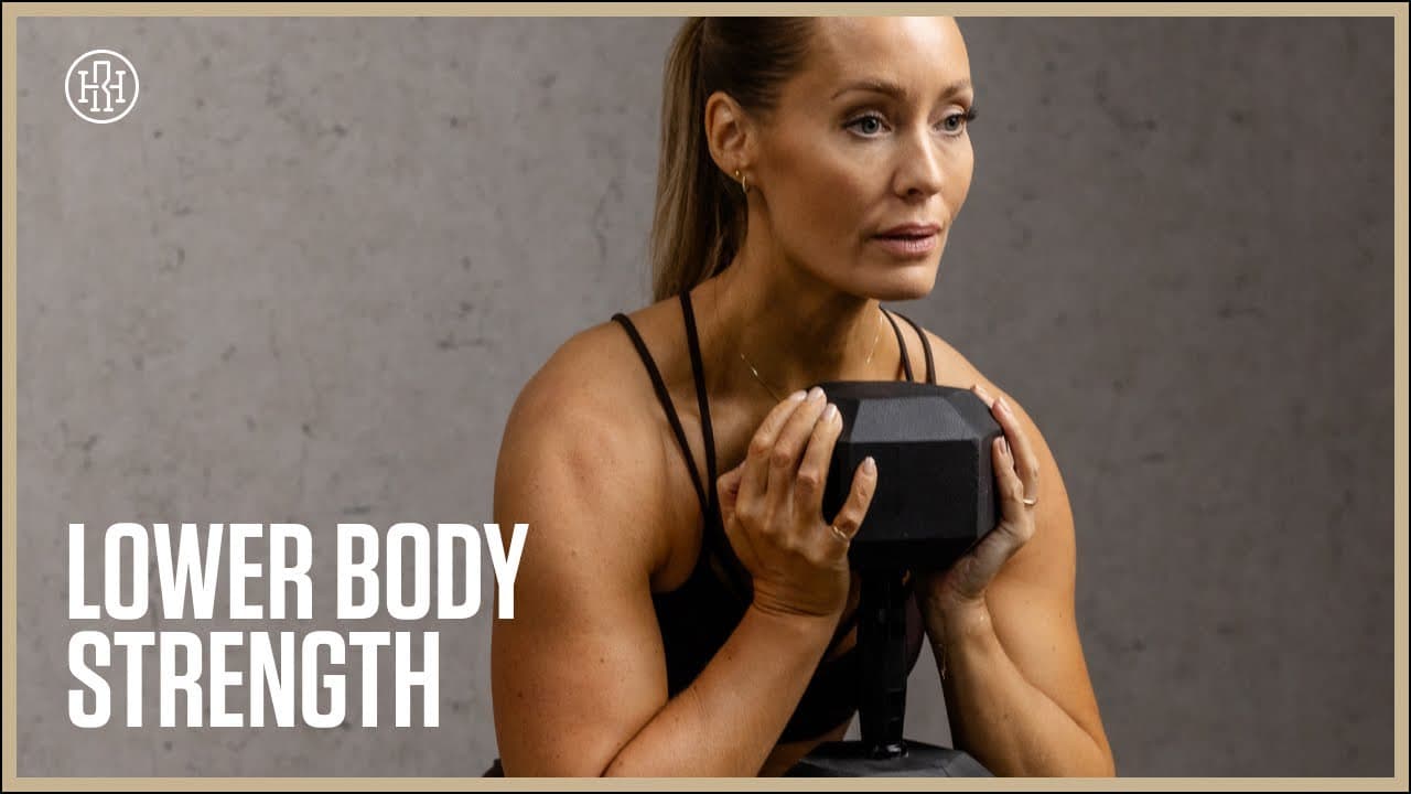 38 Min Lower Body Strength: Day 11 of HR12WEEK 5.0