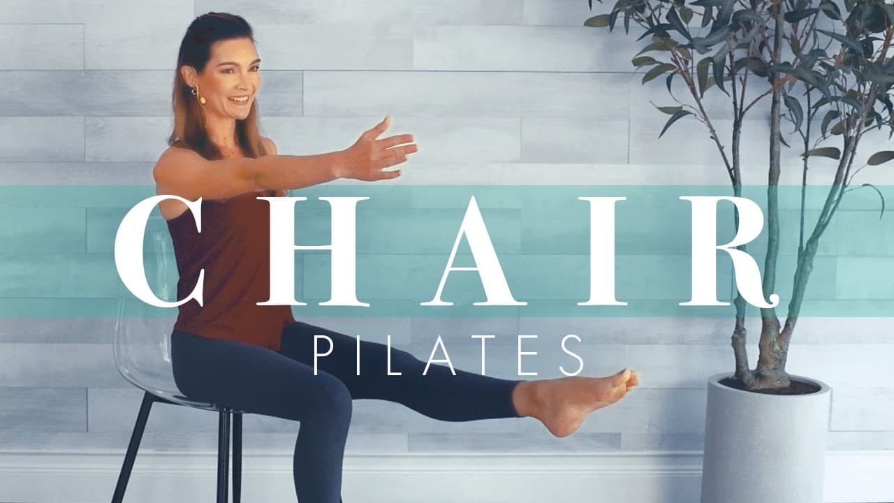 Pilates sulla sedia e stretching dinamico: mobilità del mattino