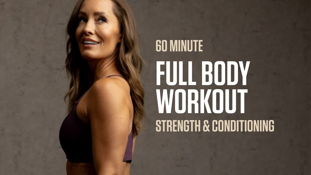 60 min de fuerza y acondicionamiento de cuerpo completo