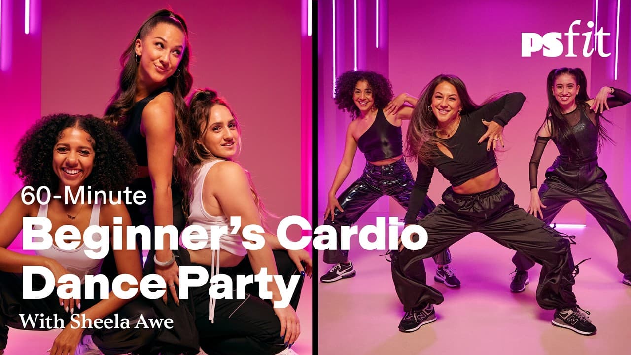 60 min de cardio bailado: remix de fiesta con Sheela Awe