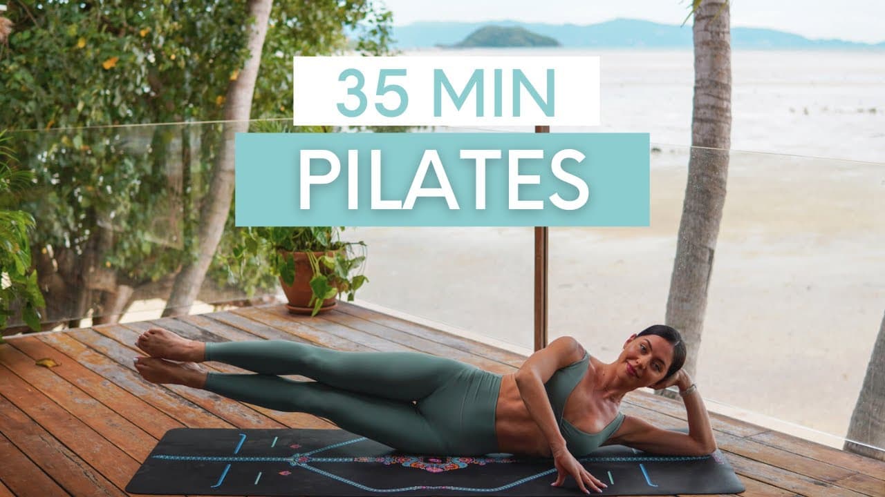 35 minuti di Pilates a terra: senza esercizi in piedi né attrezzi