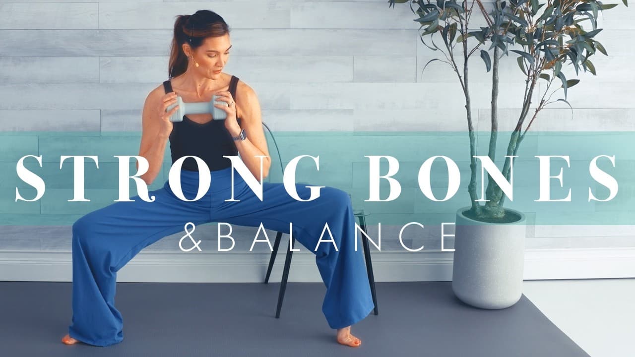 Standing Dumbbell Workout for Bones & Balance: All Levels