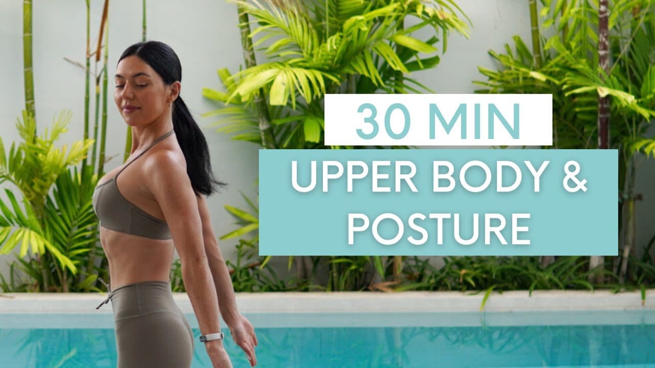 30 minuti di Pilates per la parte alta: forza e postura migliore
