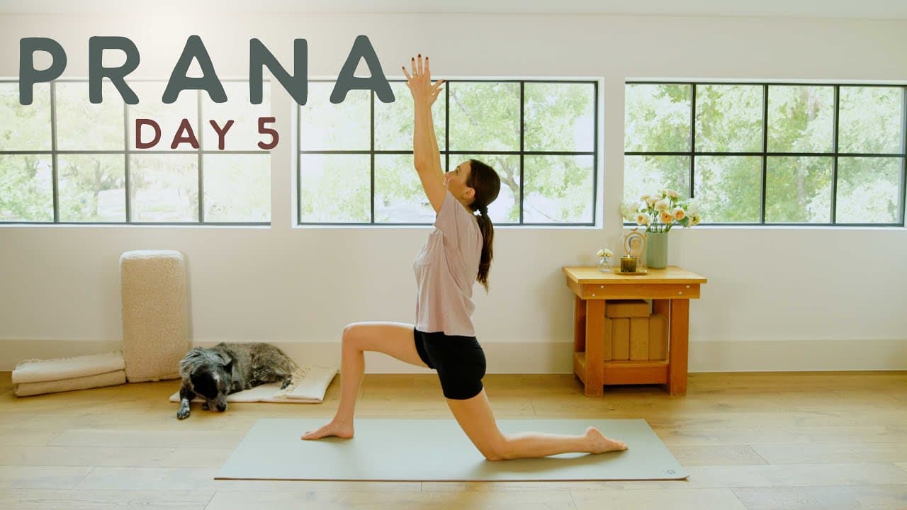 Prana, Day 5: 19 Min Therapeutic Yoga Practice