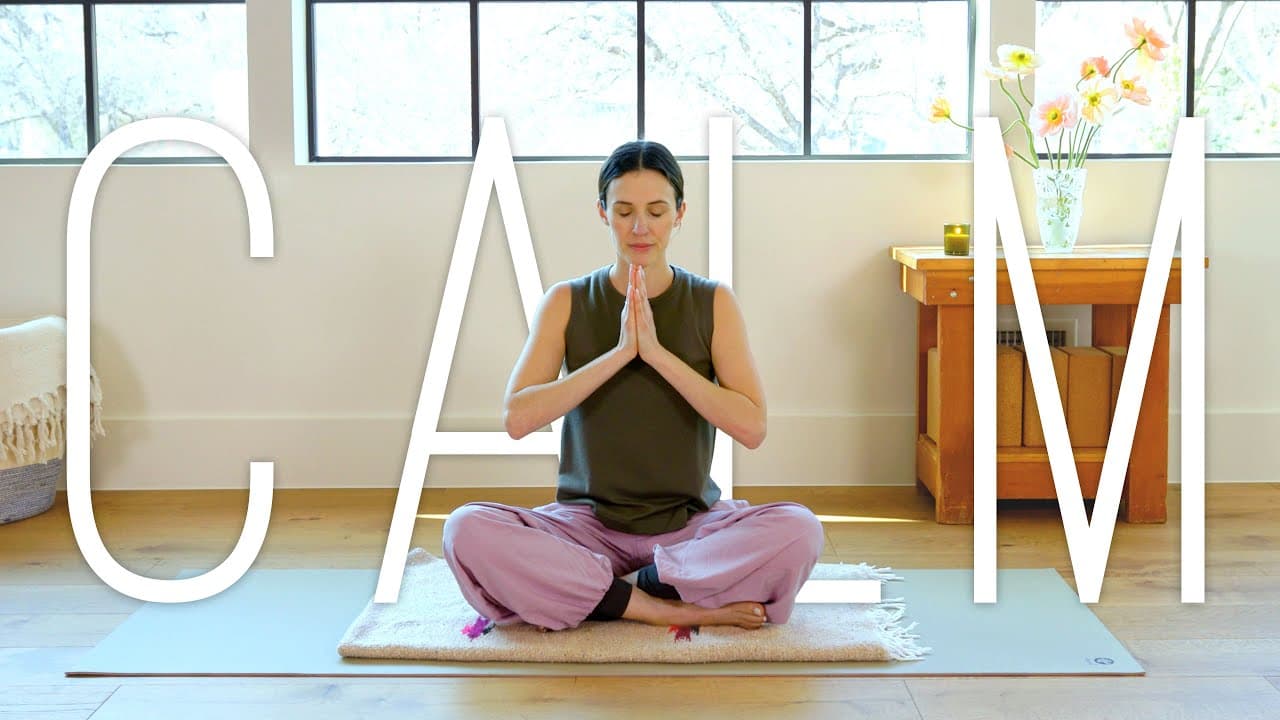Calma instantánea: 6 min de yoga para reiniciar