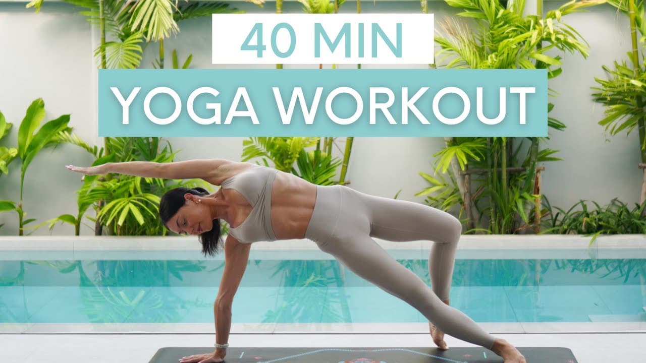 40 min de yoga flow de cuerpo completo para fuerza y flexibilidad