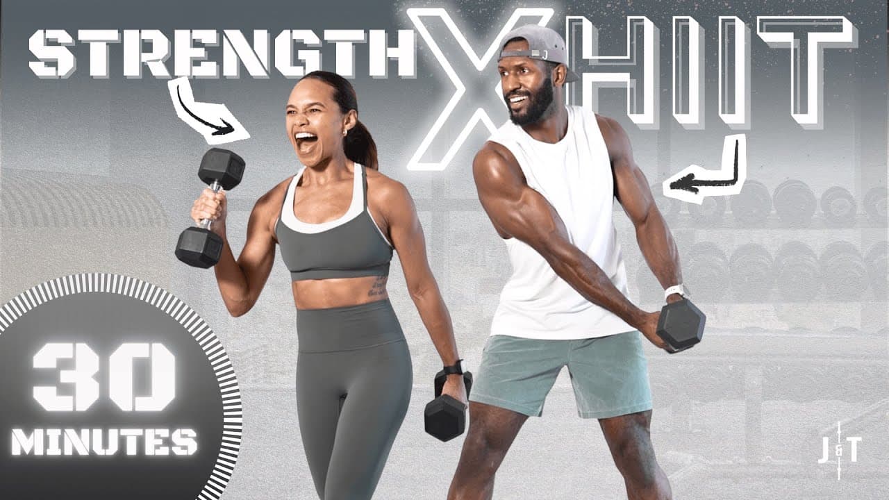 30 Minute Full Body Strength Training X HIIT Workout 🔥