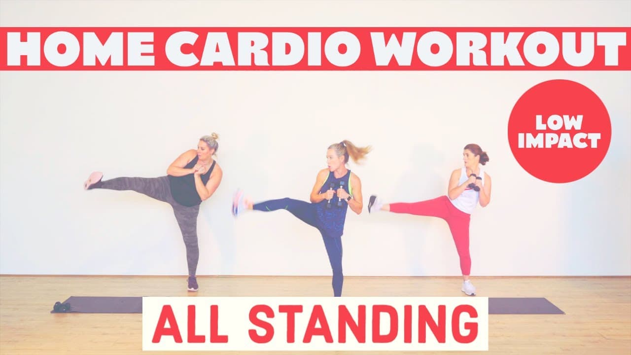 Low impact beginners kick boxing workout