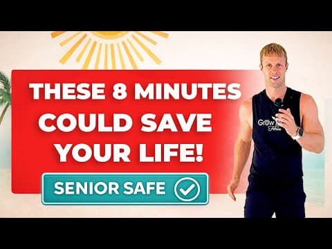Équilibre et mobilité en 8 minutes pour seniors, debout