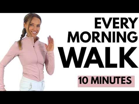 Marche quotidienne de 10 min à la maison : faible impact