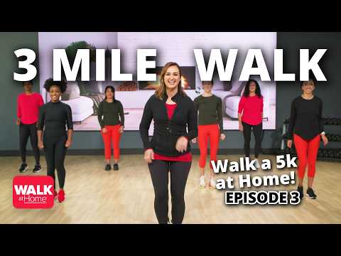 Walk a 5K ... at Home! EPISODE 3 | Walk at Home