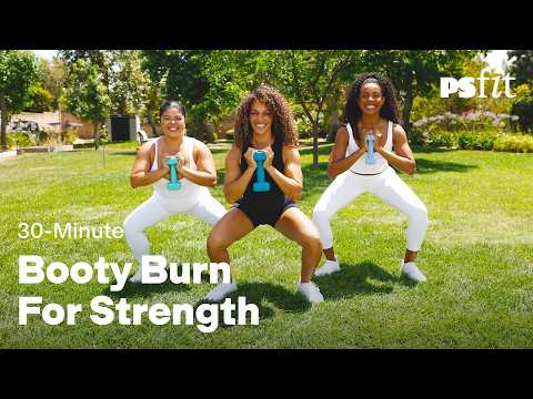 30-Minute Booty Burn For Strength