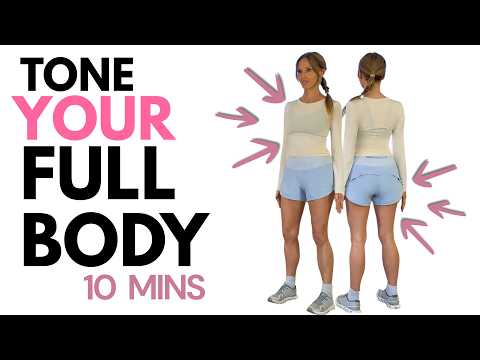 Tonificação de corpo inteiro em 10 minutos: tudo em pé, sem equipamento