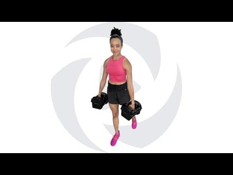 Day 1 - Lower Body Tempo Strength HIIT Circuits: Slow Paced Strength High Intensity Cardio Bursts