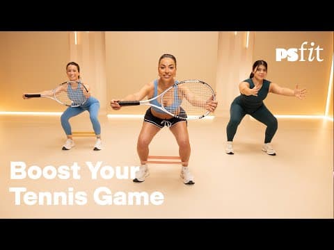 15-Minute Workout to Boost Your Tennis Game
