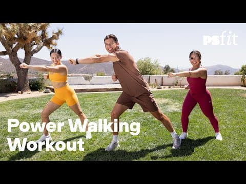 10-Minute Power Walking Workout With Tanner Courtad