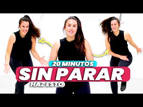 Cardio intenso de 20 minutos para quemar grasa en casa, sin material