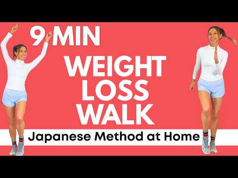 Marche japonaise de 9 minutes à la maison