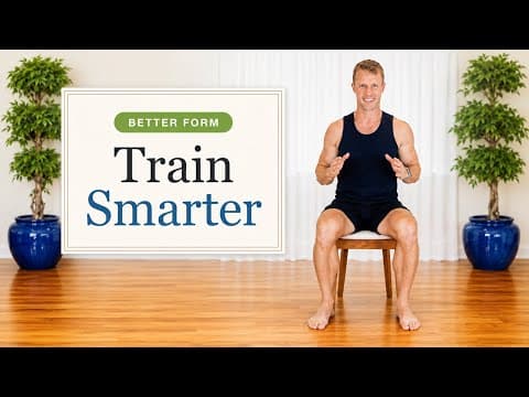 10 min d’exercices sur chaise à faible impact pour seniors