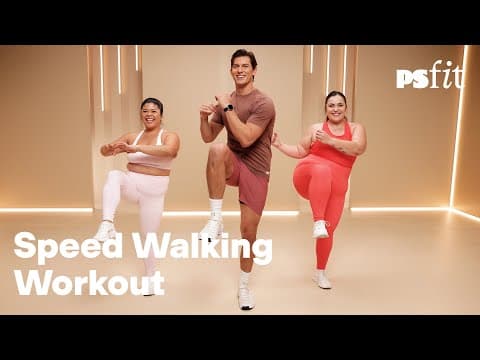 30-Minute Speed Walking Workout with Tanner Courtad