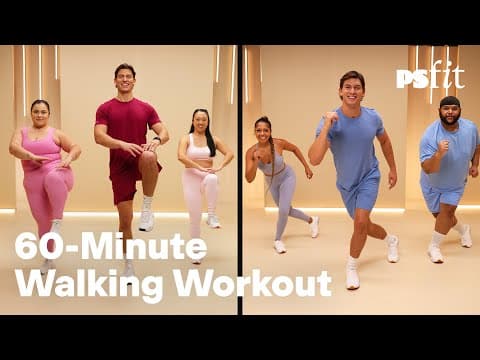 60-Minute Power Walking Remix Workout With Tanner Courtad