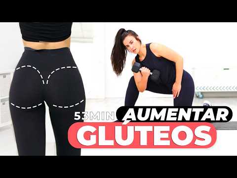 Glúteos, abdomen y piernas: trabajo completo con mancuernas